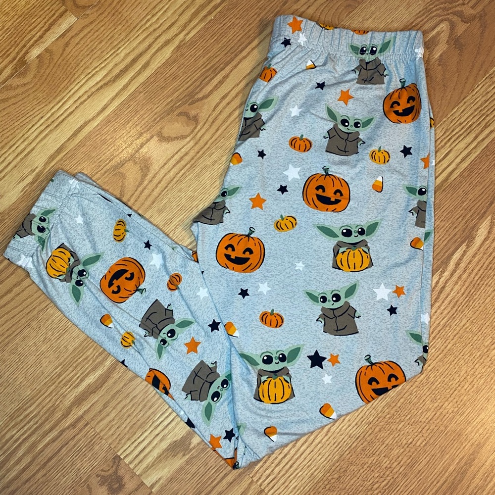 Baby Yoda Halloween Pj’s